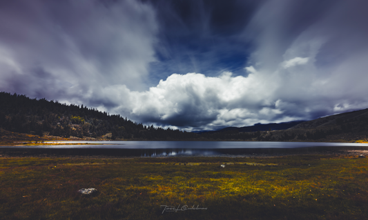 Nubes sobre el lago por Jose culebras